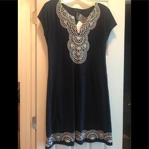 Brand new with tags Inc navy dress